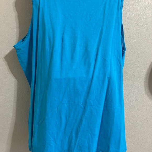 Avenue Turquoise Sleeveless Top - Picture 2 of 3